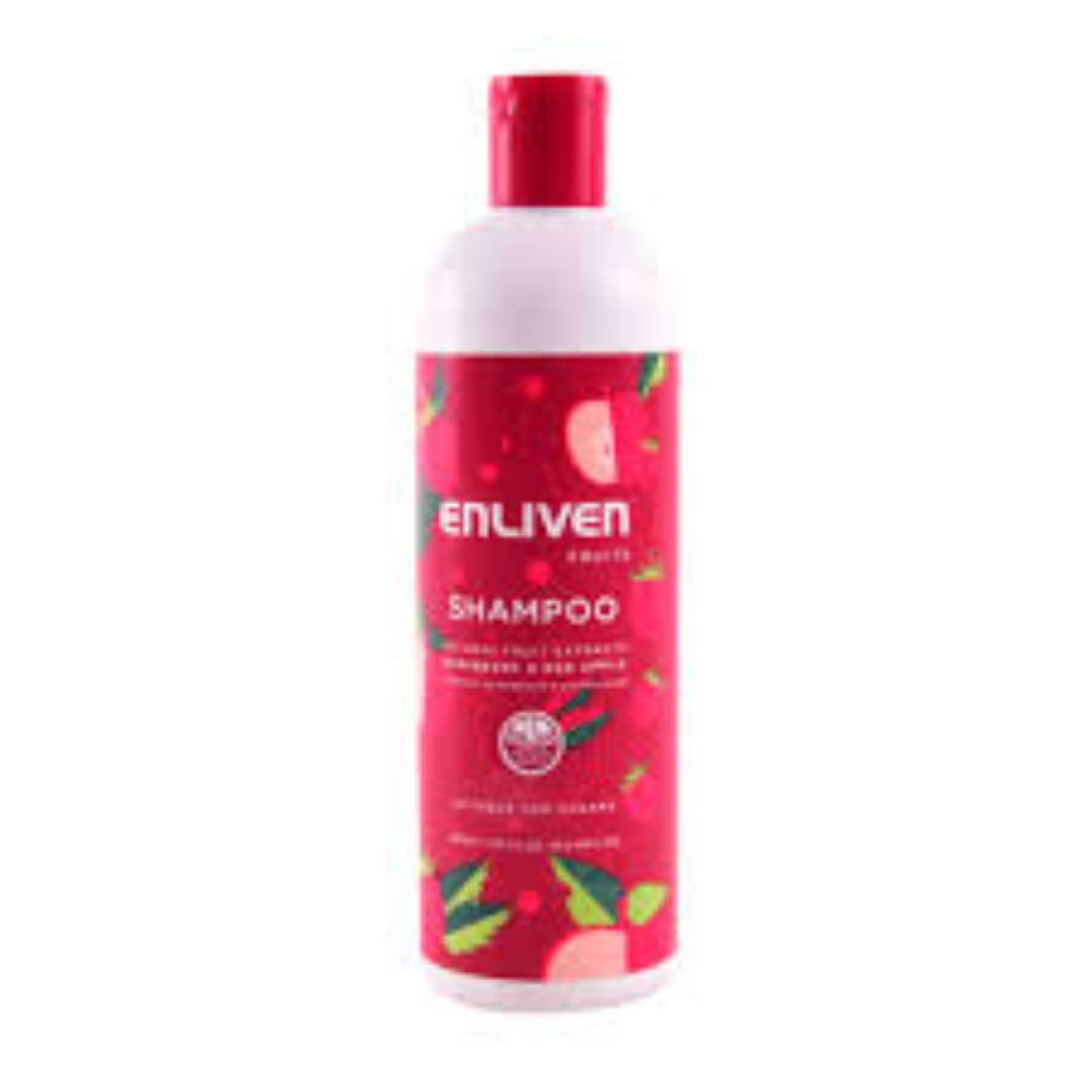 ENLIVEN NATURAL SHAMPOO R/BERRY N RED APPLE 500ML